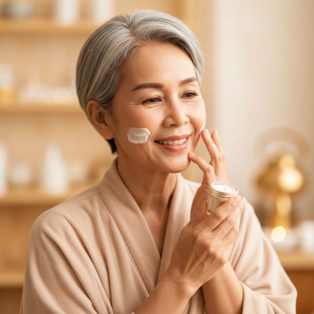 Cosmética natural para piel madura